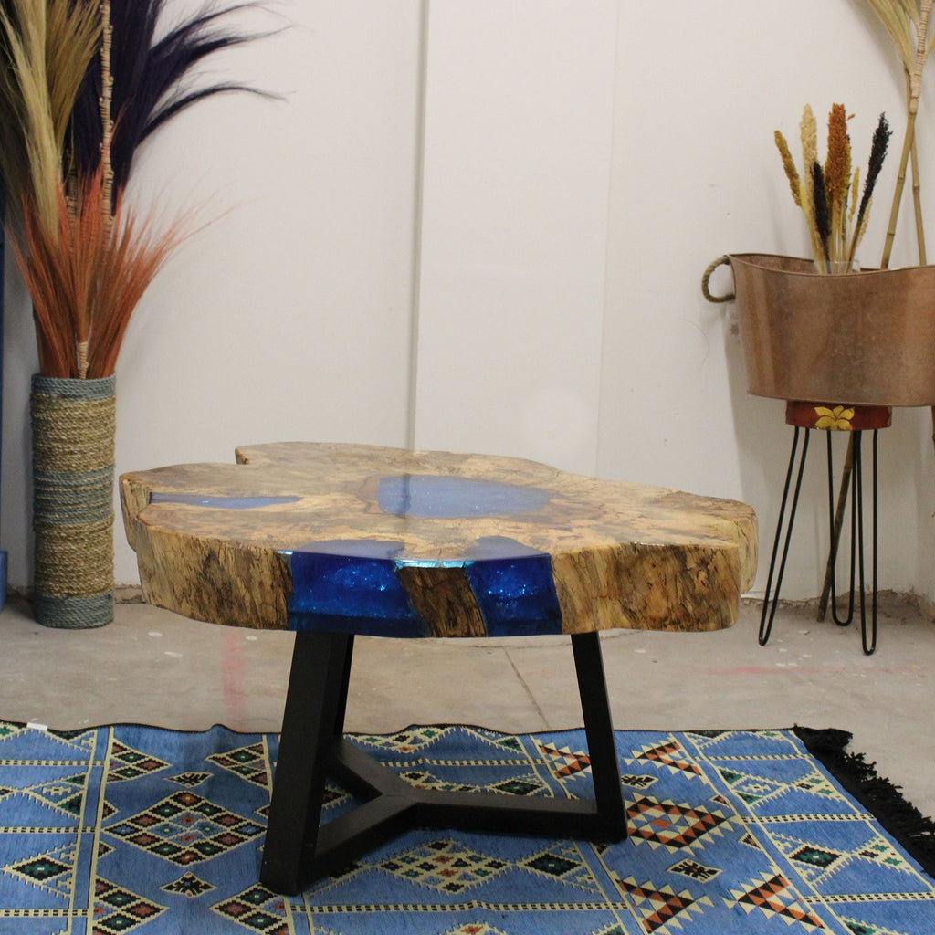 Mesa de Café de Tamarindo y resina