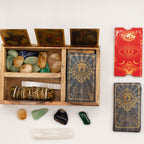 Caja de Tarot de Madera con Compartimentos ( 12 fabulosos modelos diferentes )