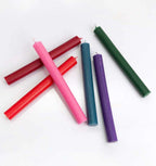 Velas a granel color sólido - Rústico - Paquete de 10 ( 15 colores )