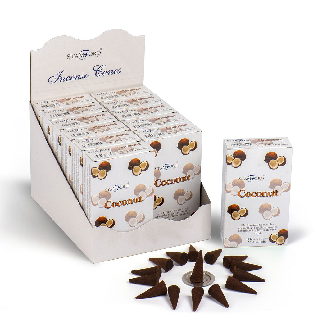Conos de Incienso Stamford Premium (Pack con Base) ( 27 variantes )