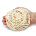 Esponja y exfoliante de sisal - Cojín Exfoliante Redondo Suave