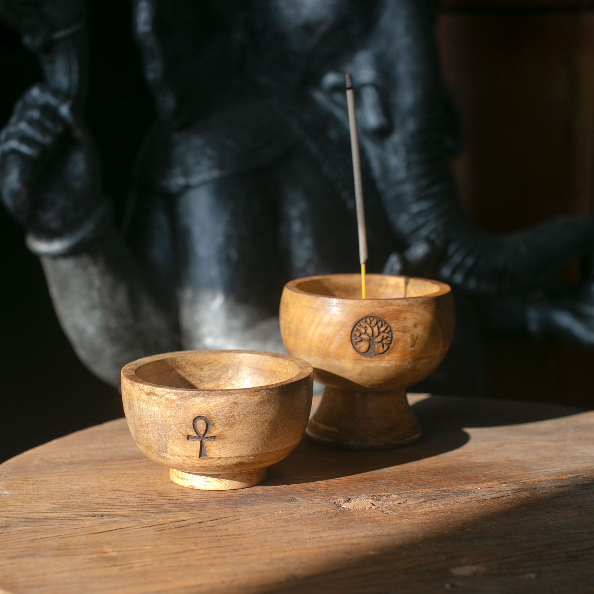 Portaincienso Cuenco Ritual Grande 11x6.cm - Om