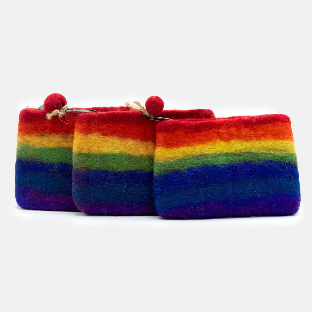 Bolsos y Estuches (15cm-12cm) de Fieltro Natural ( 20 modelos )