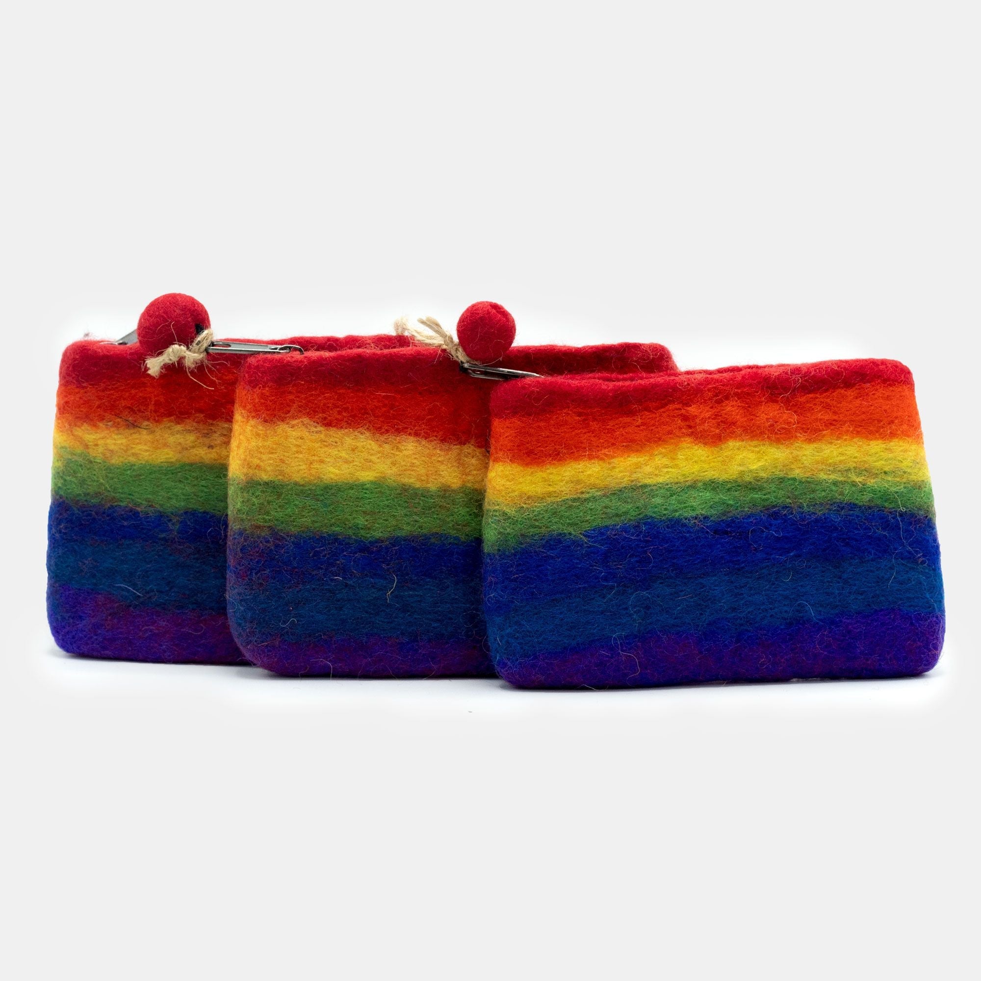 Bolsos y Estuches (15cm-12cm) de Fieltro Natural ( 20 modelos )