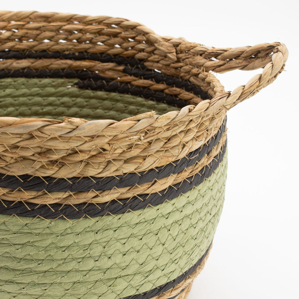 Cestas de Hoja de Plátano y Hierba Marina