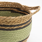 Cestas de Hoja de Plátano y Hierba Marina