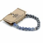 Pulsera de Piedras Naturales Facetadas – Ajuste Elástico ( 12 modelos )