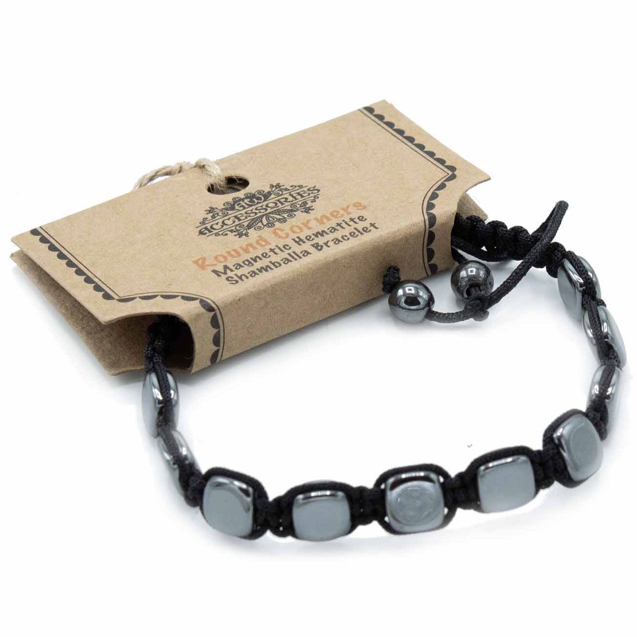 Pulsera Magnética de Hematita Estilo Shamballa – Ajustable ( 12 modelos )