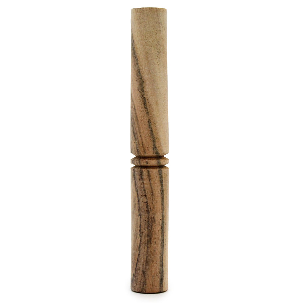 Mazo de madera pulido
