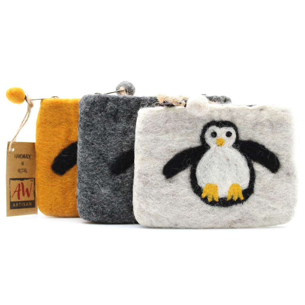 Bolsos y Estuches (15cm-12cm) de Fieltro Natural ( 20 modelos )