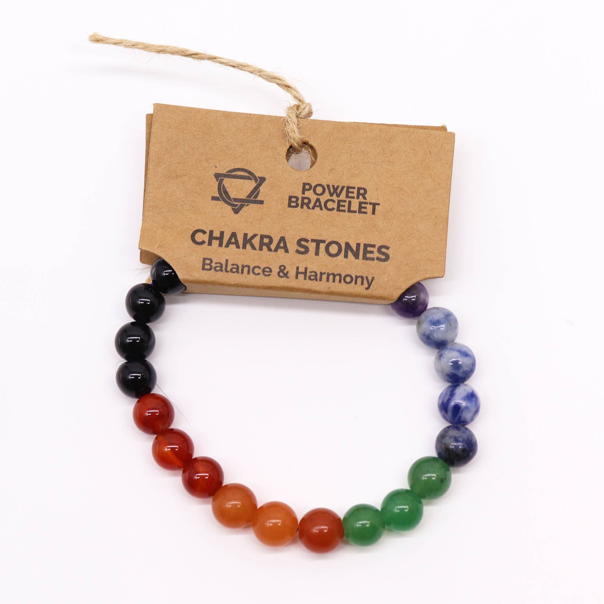 Pulseras de Poder - Piedras de los Chakras
