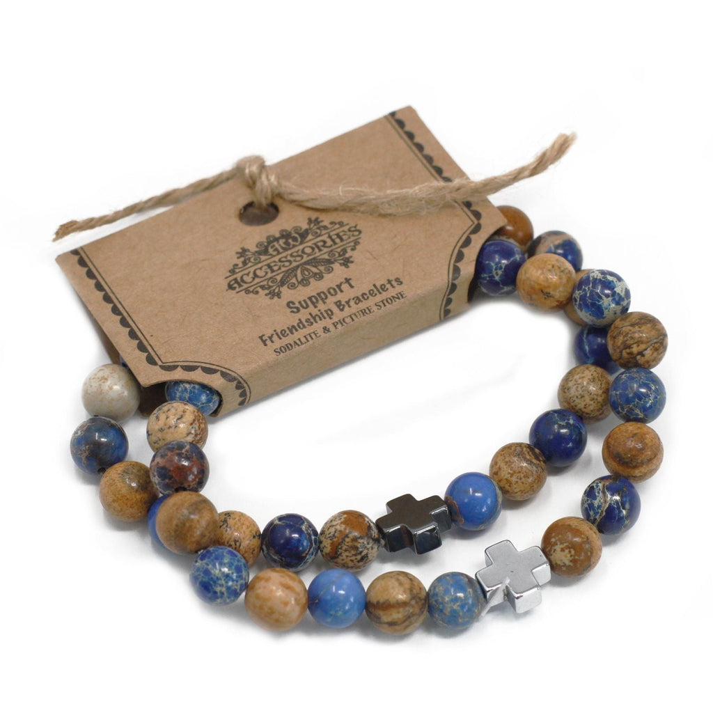 Set de Pulseras de la Amistad – Piedras Naturales ( 7 modelos )