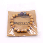 Pulsera de Cedro y Piedras- Chakras ( 8 modelos )