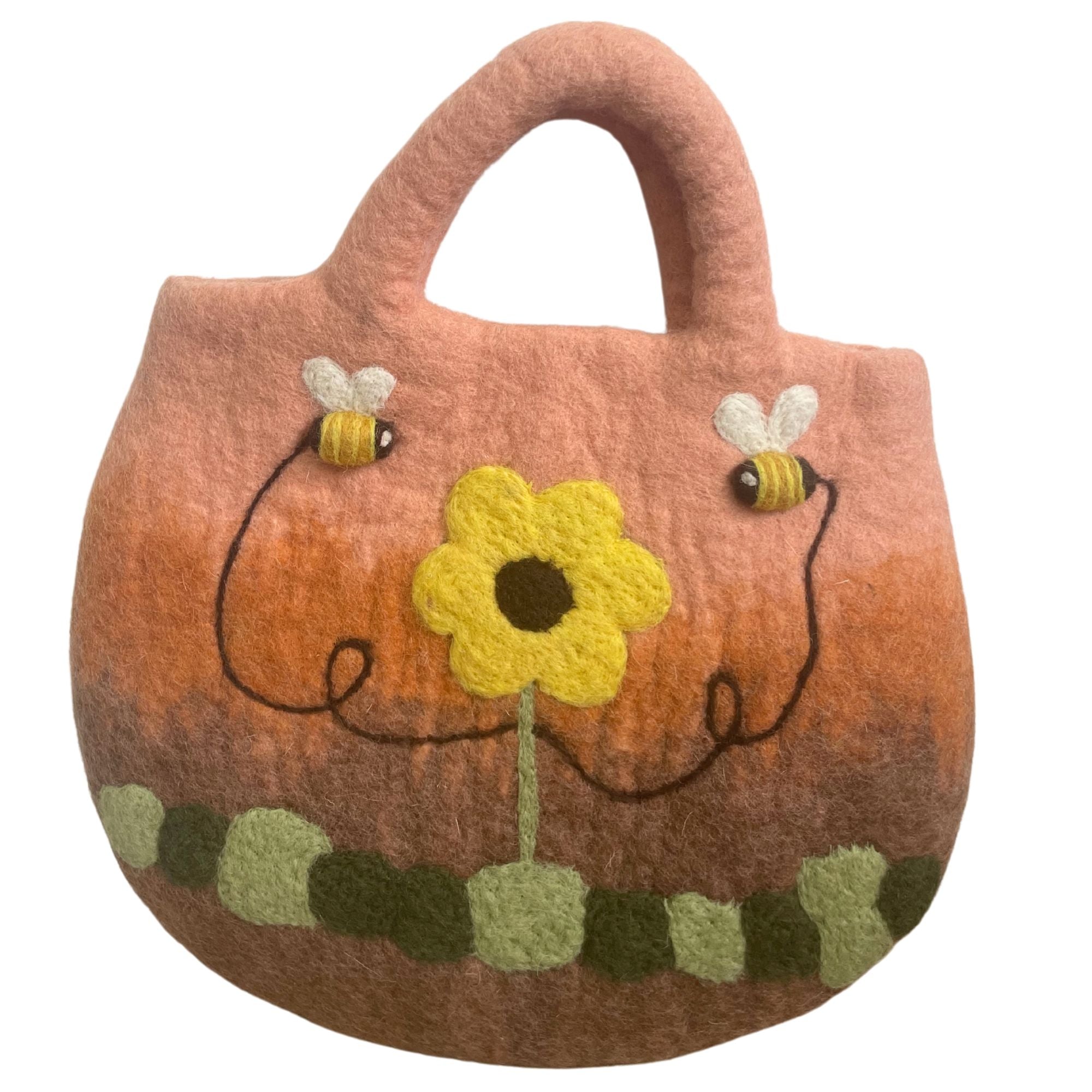 Bolsos y Estuches (15cm-12cm) de Fieltro Natural ( 20 modelos )
