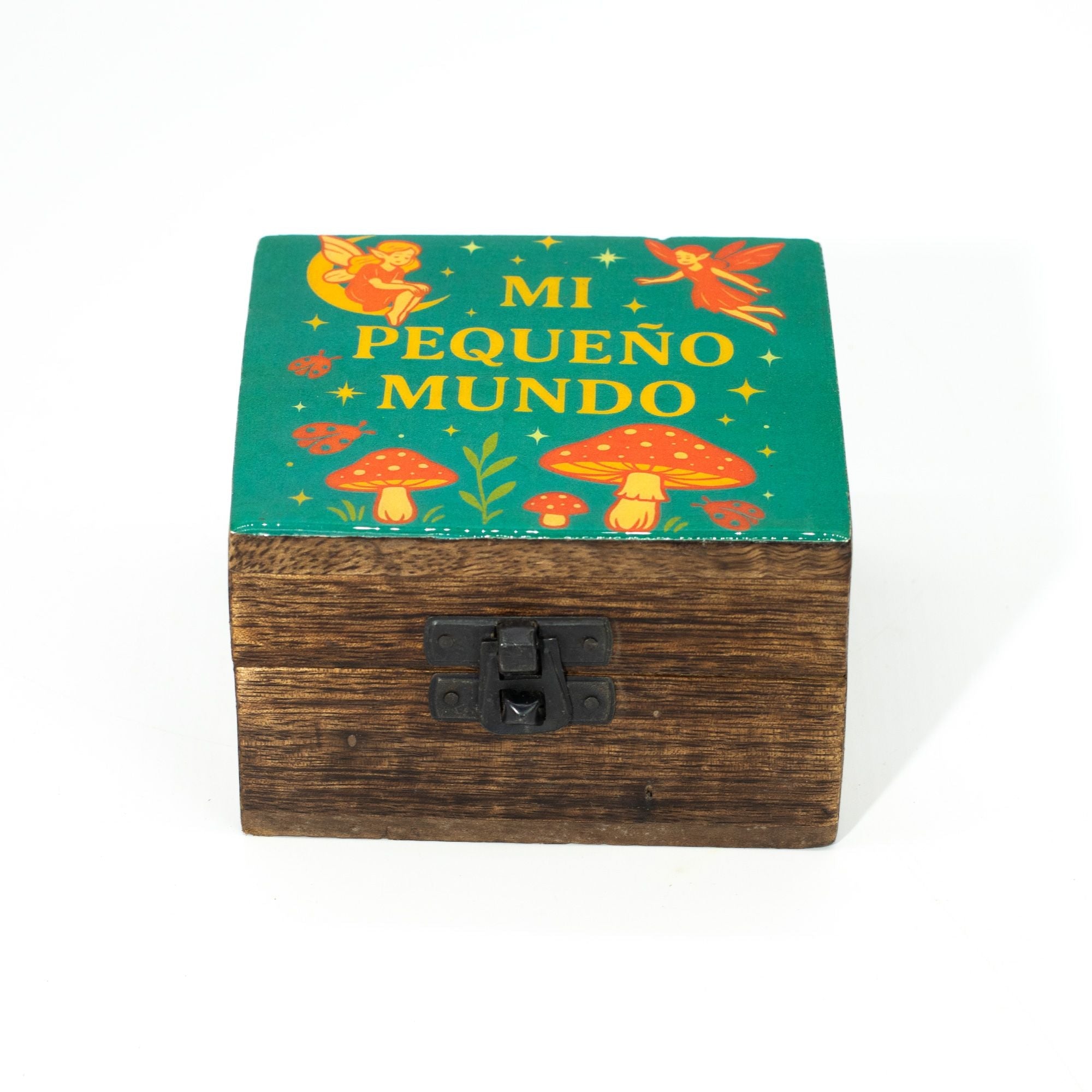 Caja de Madera con Acabado Cerámico (Artesanal) ( 22 modelos diferentes )