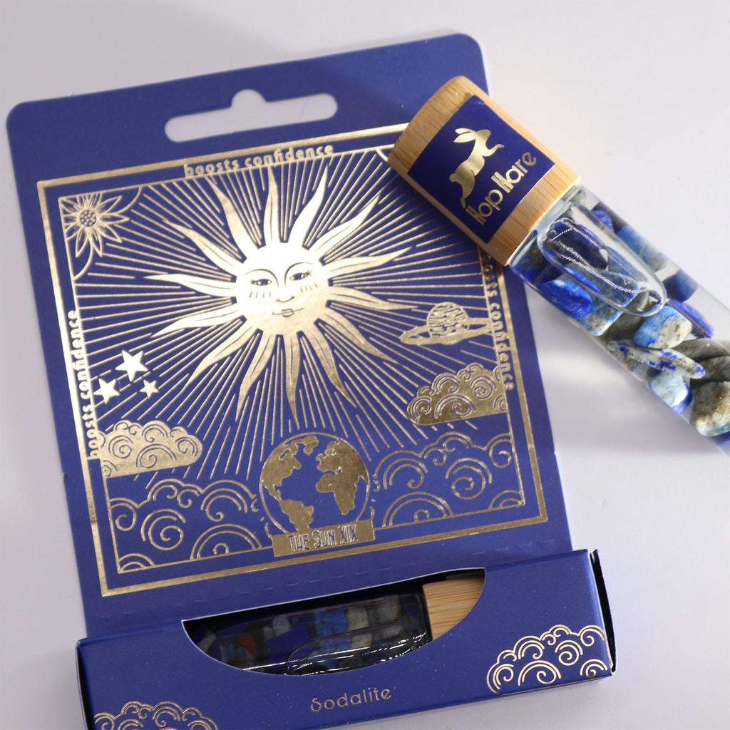 HH Tarot Roll-On de Aceite Esencial con Piedras Preciosas ( 7 modelos )