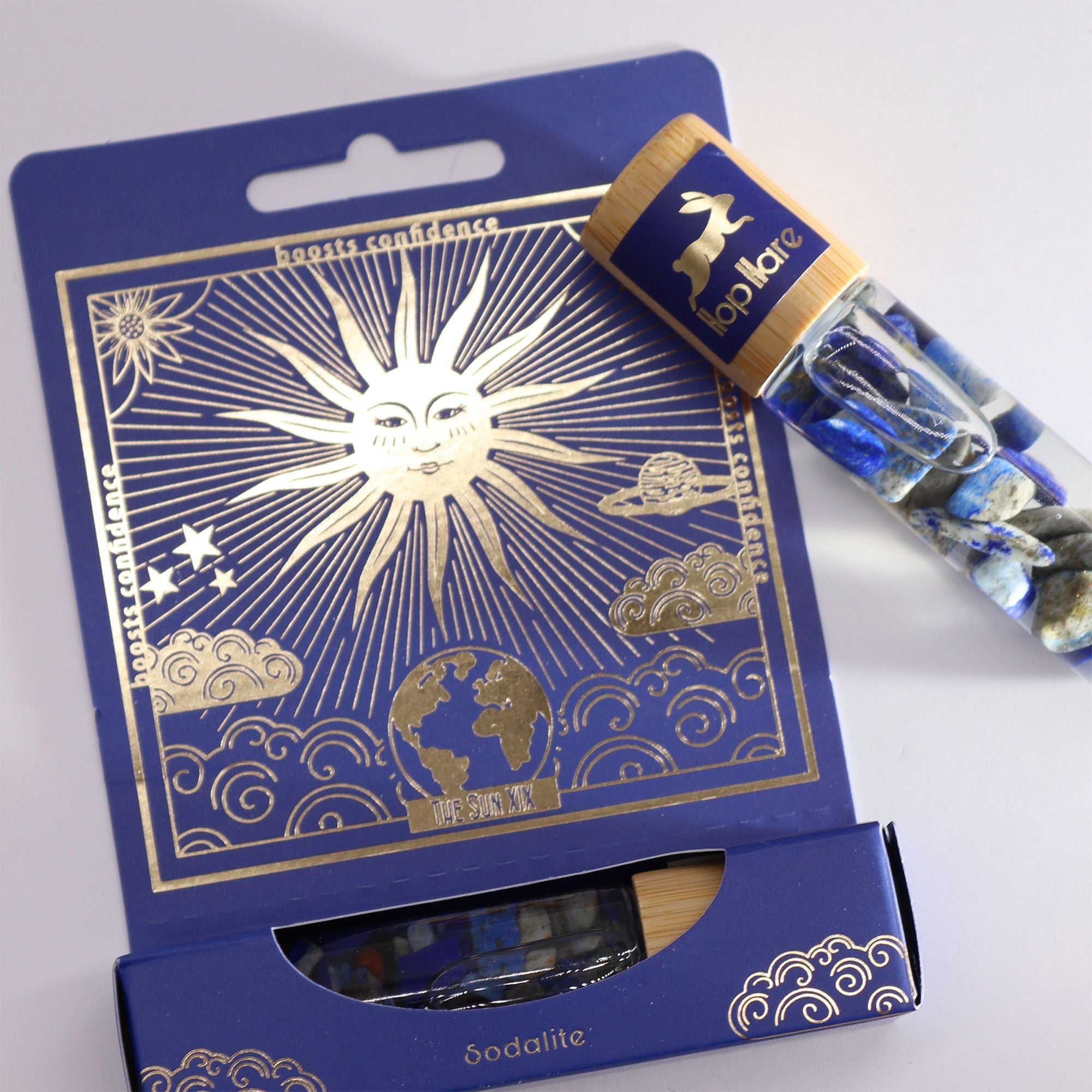 HH Tarot Roll-On de Aceite Esencial con Piedras Preciosas ( 7 modelos )