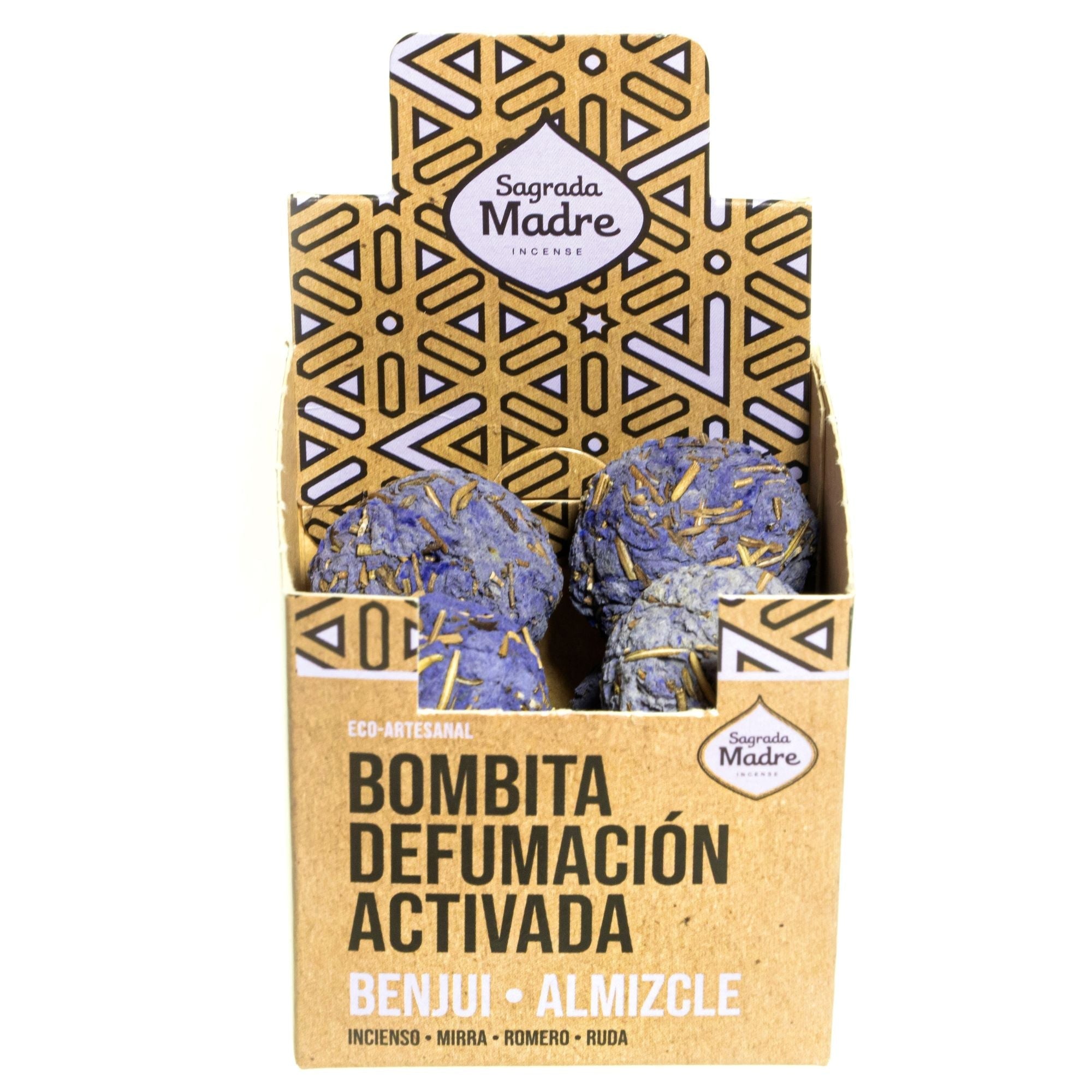 Caja de 8 Bombitas de Incienso - Limpieza ( 7 variantes diferentes )
