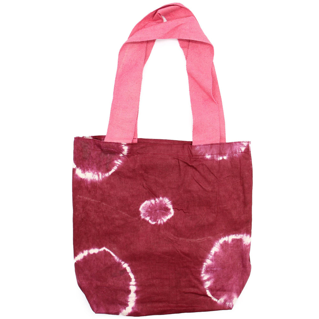 Bolsa de Algodon Natural con Diseño "Tie Dye"