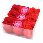 Set de 9 flores de Jabón ( 6 modelos )