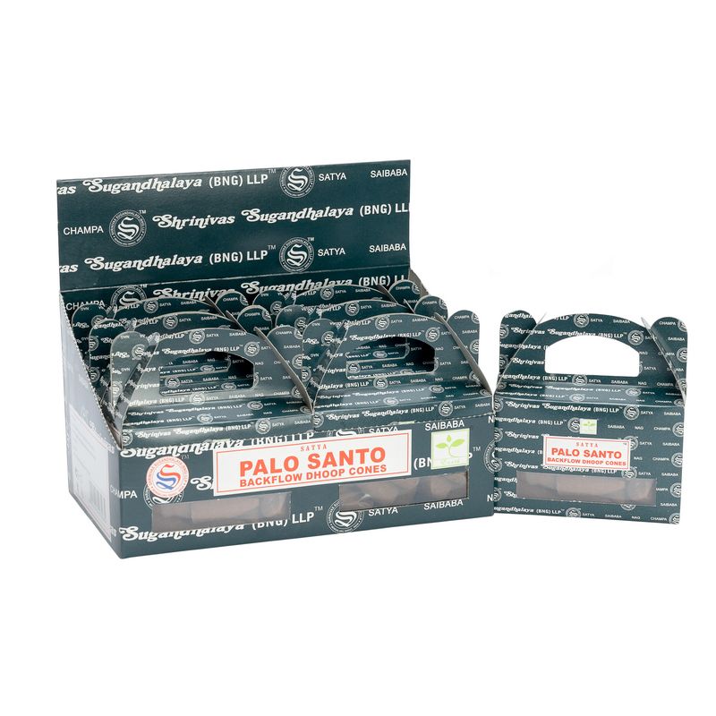 Caja de 24 Conos de Reflujo - Satya ( 9 variantes )