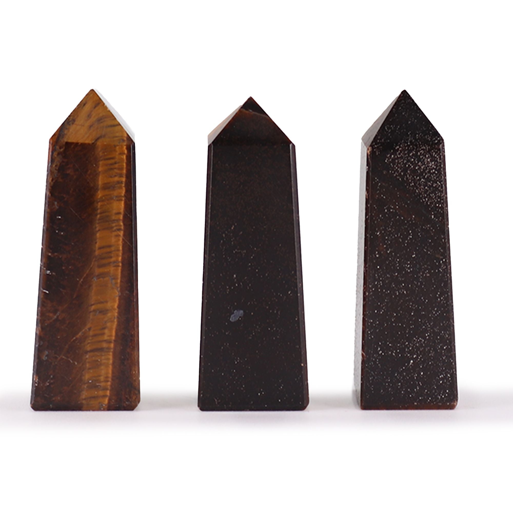 Puntas de Obelisco de Piedra Preciosa Aprox. 5 cm. ( 11 modelos diferentes )
