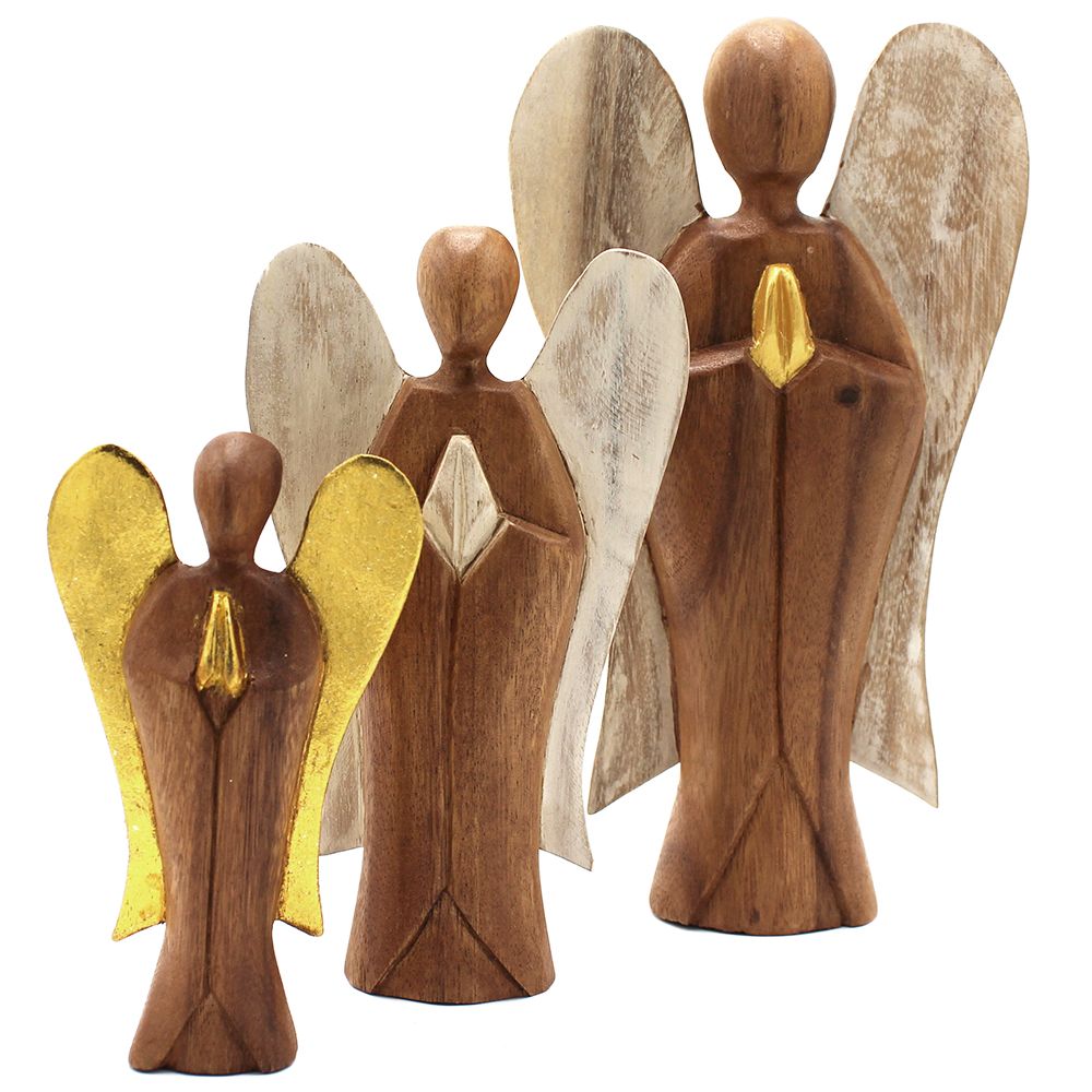 Ángel de Madera Artesanal ( 10 modelos )