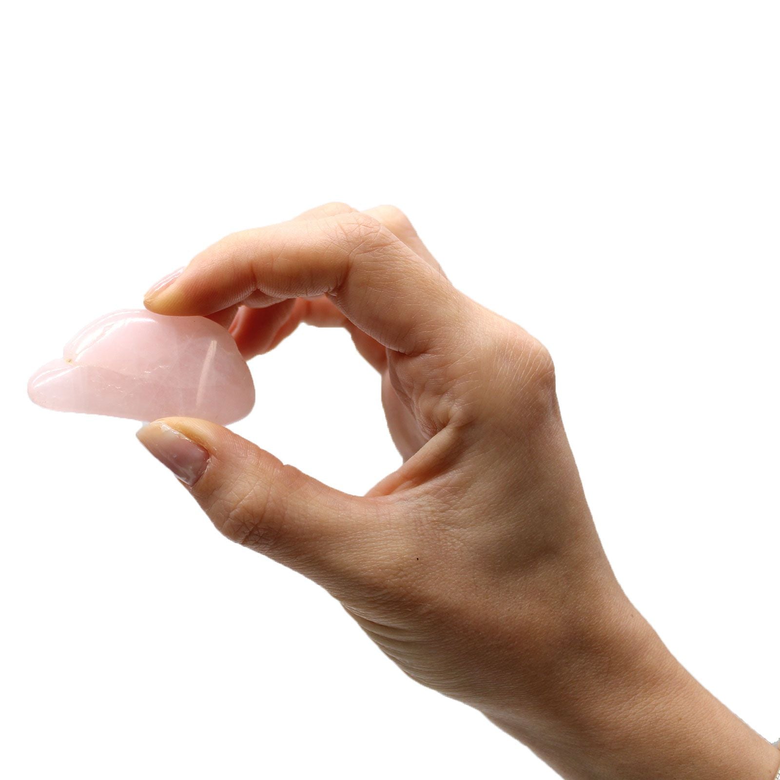 24x L Tumble Stones - Cuarzo Rosa