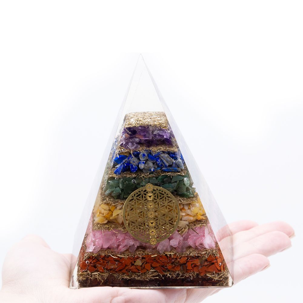 Orgonita Artesanal – Objeto Decorativo con Minerales ( 18 modelos )