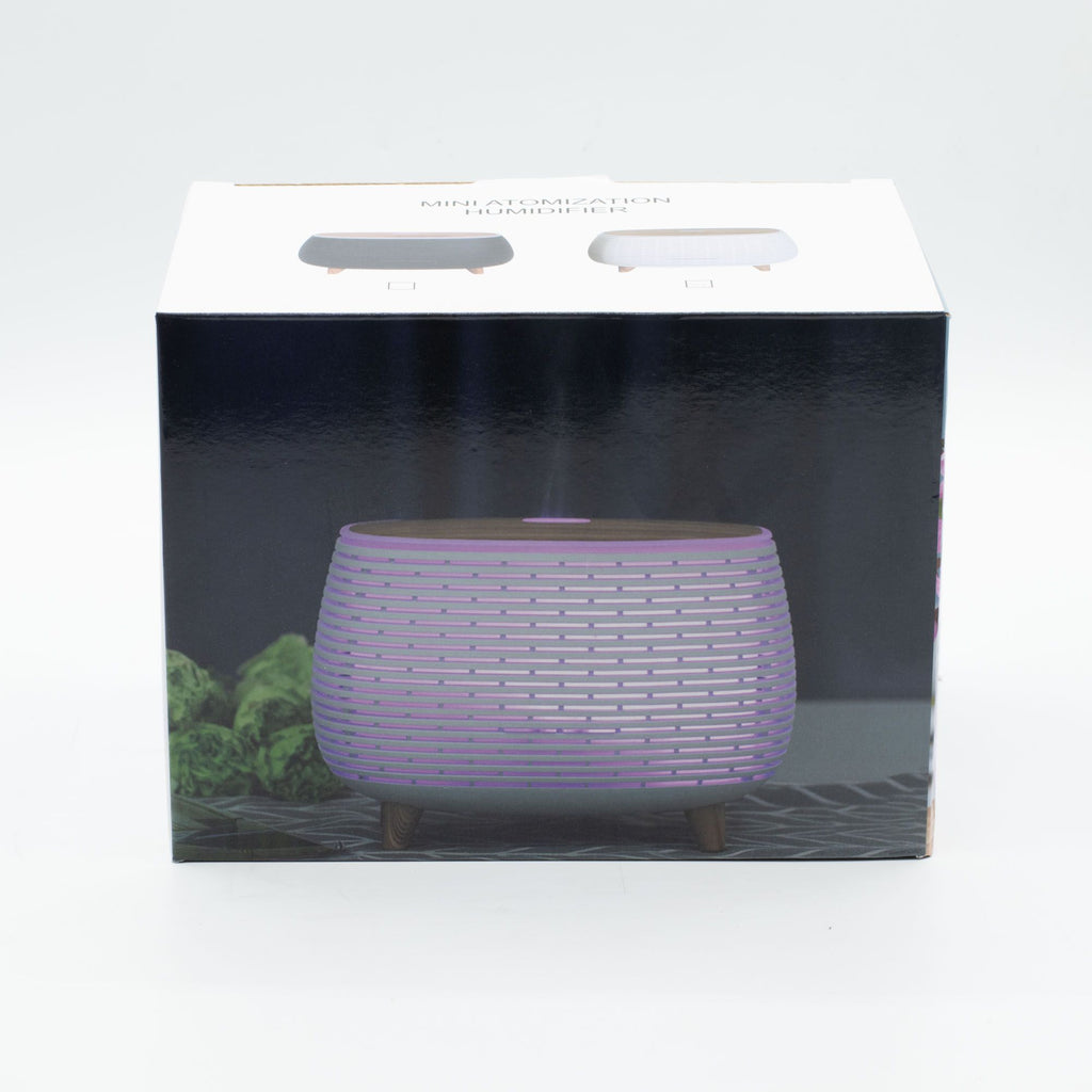Aromaterapia Futurista con estrías - USB - Cambio de color - Control remoto