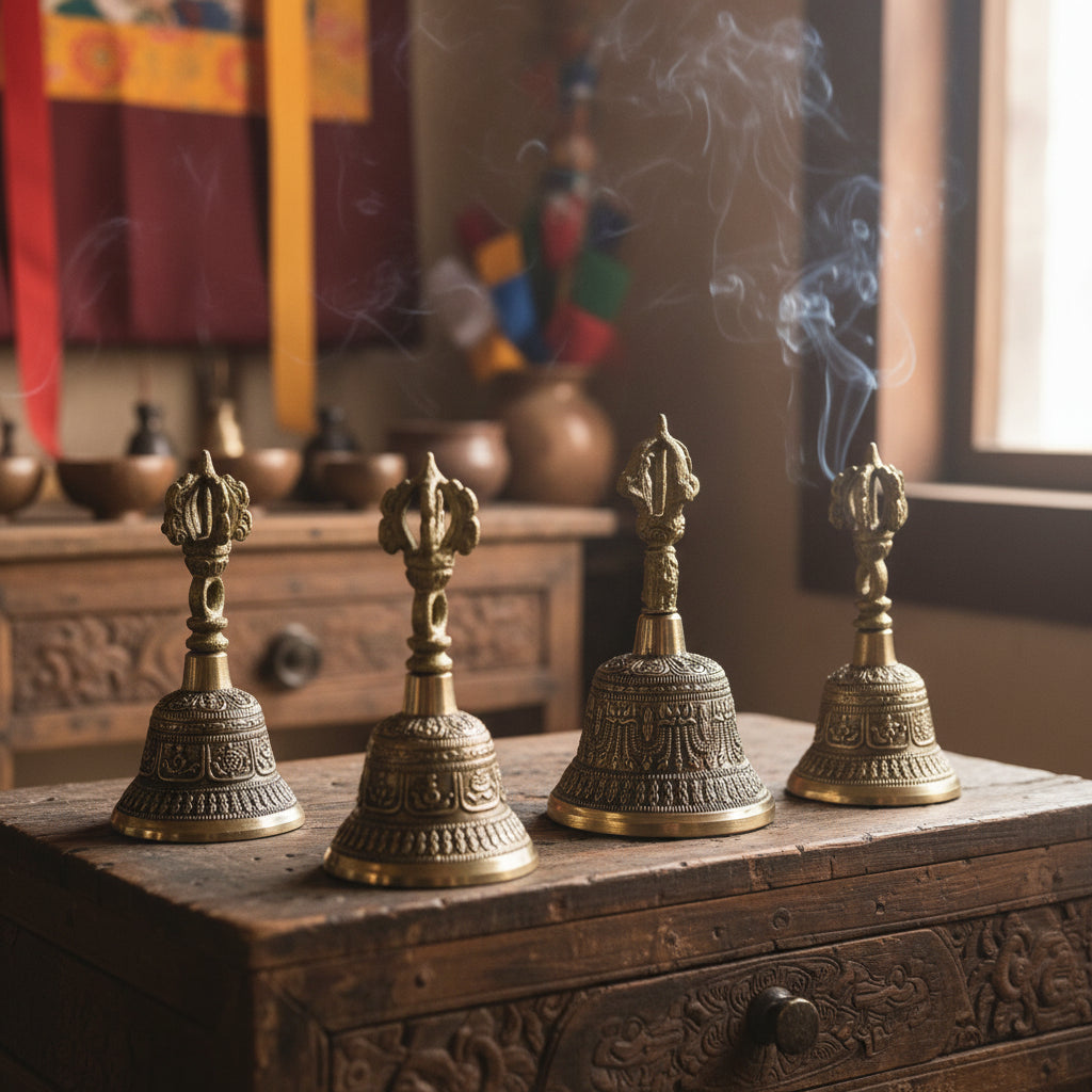 Campana Tibetana ( 4 modelos )