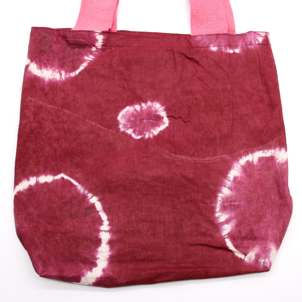 Bolsa de Algodon Natural con Diseño "Tie Dye"