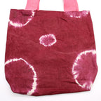 Bolsa de Algodon Natural con Diseño "Tie Dye"