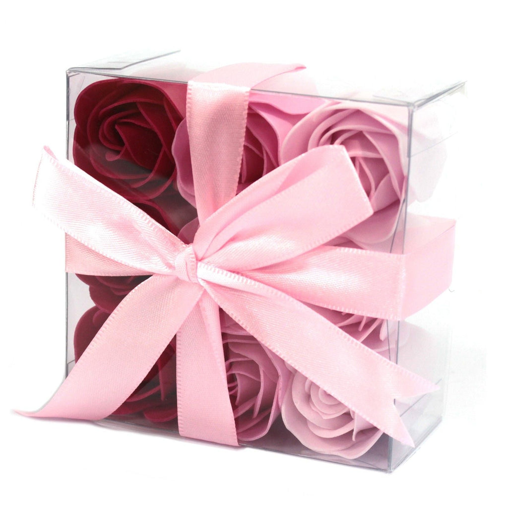 Set de 9 flores de Jabón ( 6 modelos )