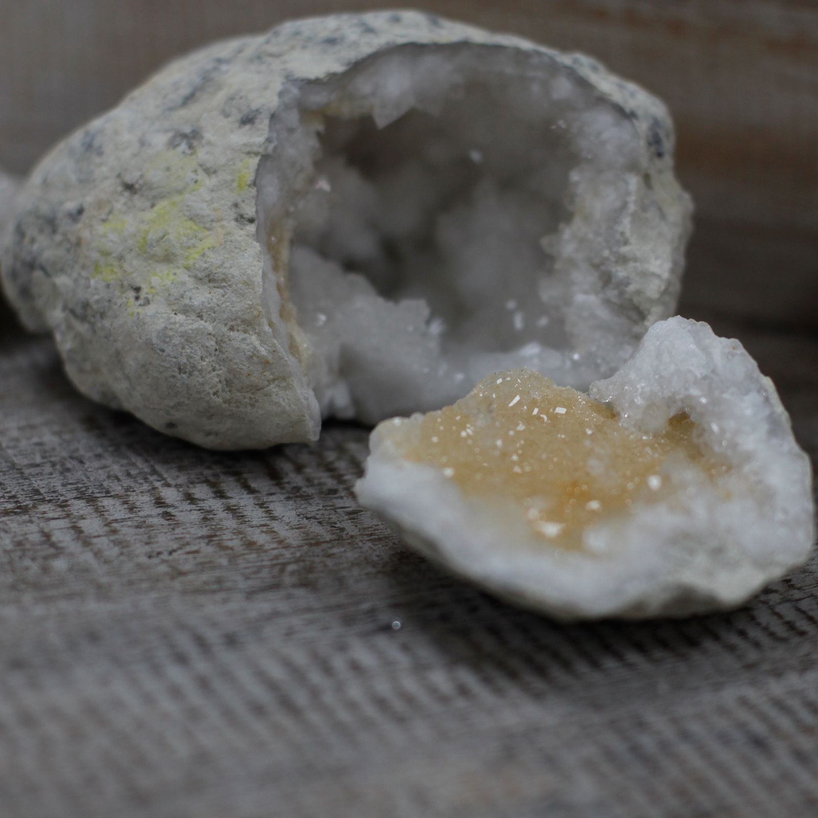 Geodes de Piedra de Calcita ( 9 variantes )