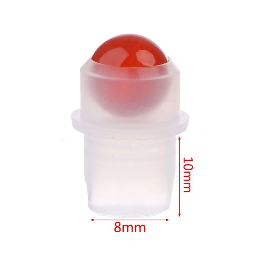 Punta de rodillo de piedras preciosas para botella de 5 ml ( 7 modelos )