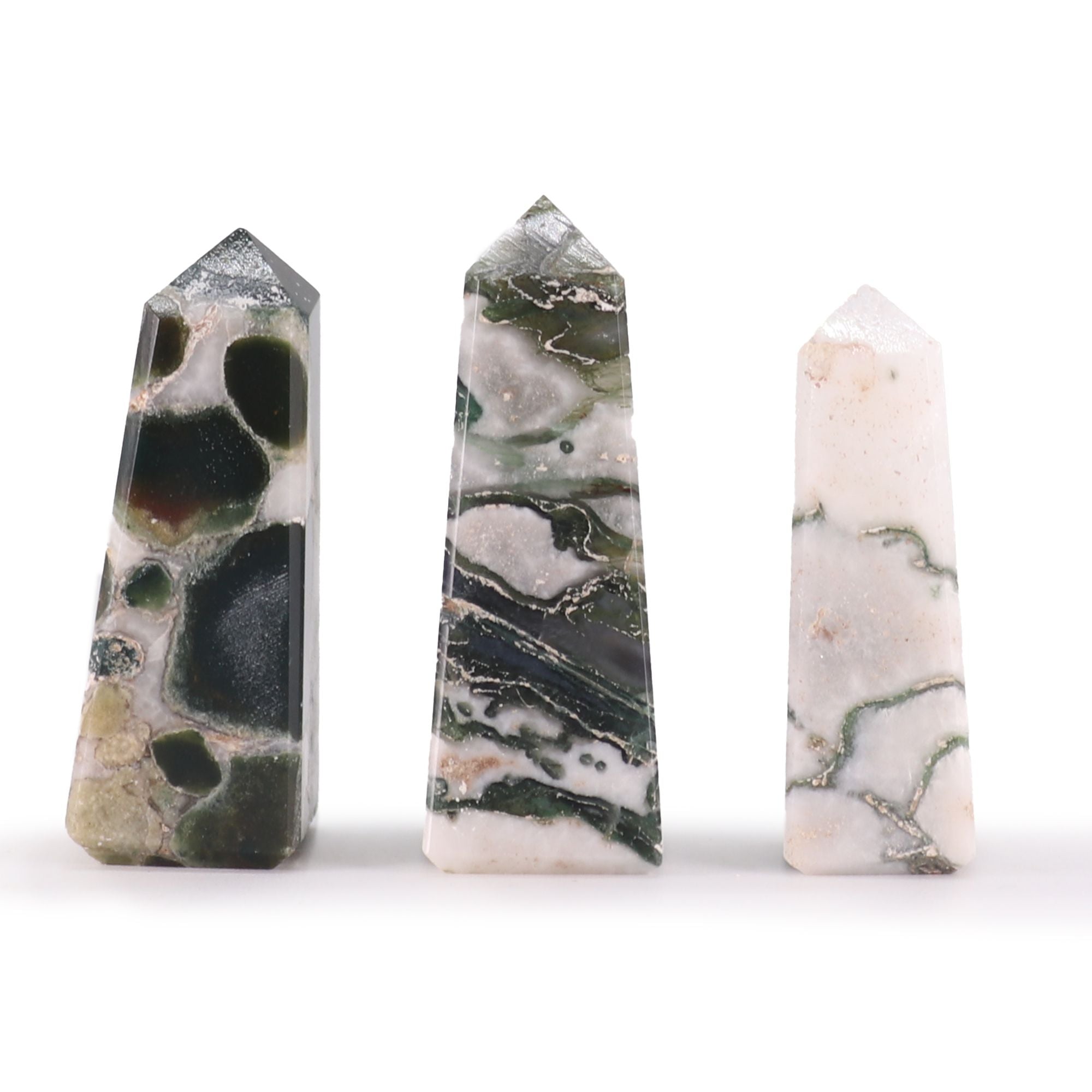Puntas de Obelisco de Piedra Preciosa Aprox. 5 cm. ( 11 modelos diferentes )