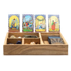 Caja de Tarot de Madera con Compartimentos ( 12 fabulosos modelos diferentes )