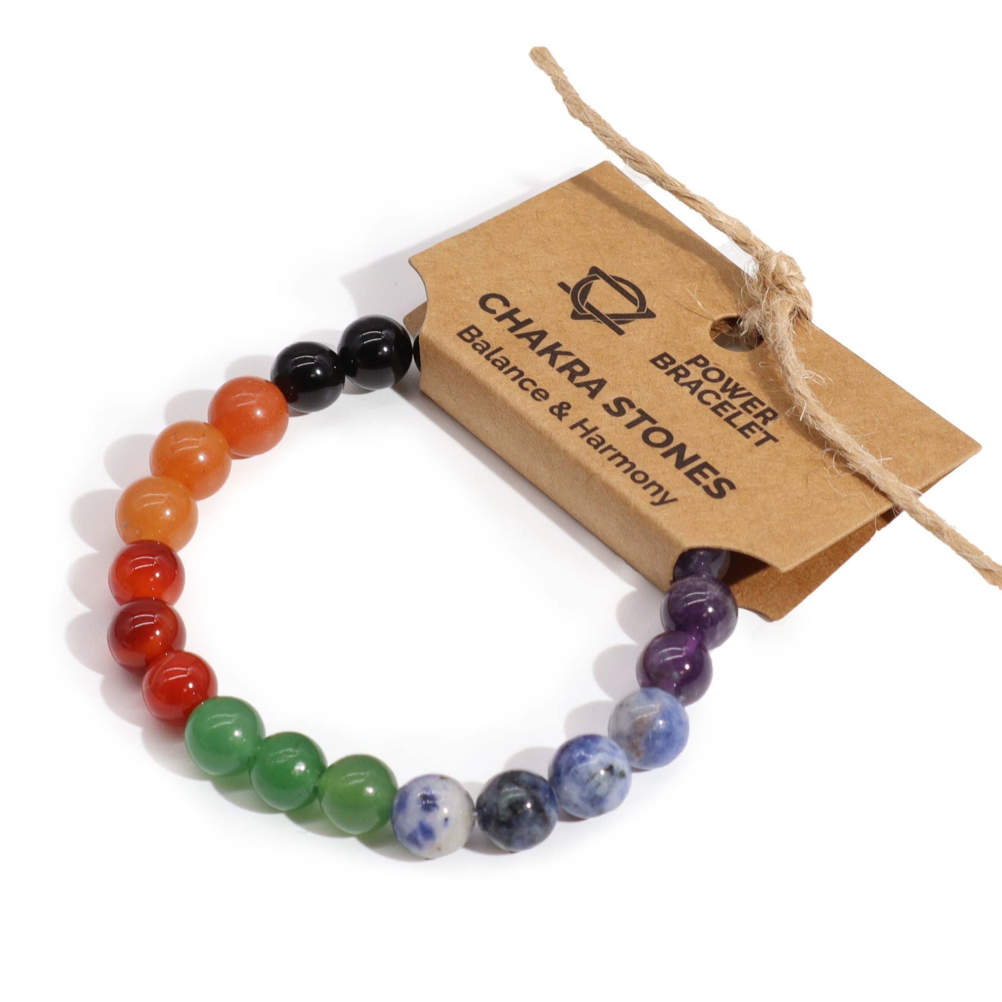 Pulseras de Poder - Piedras de los Chakras