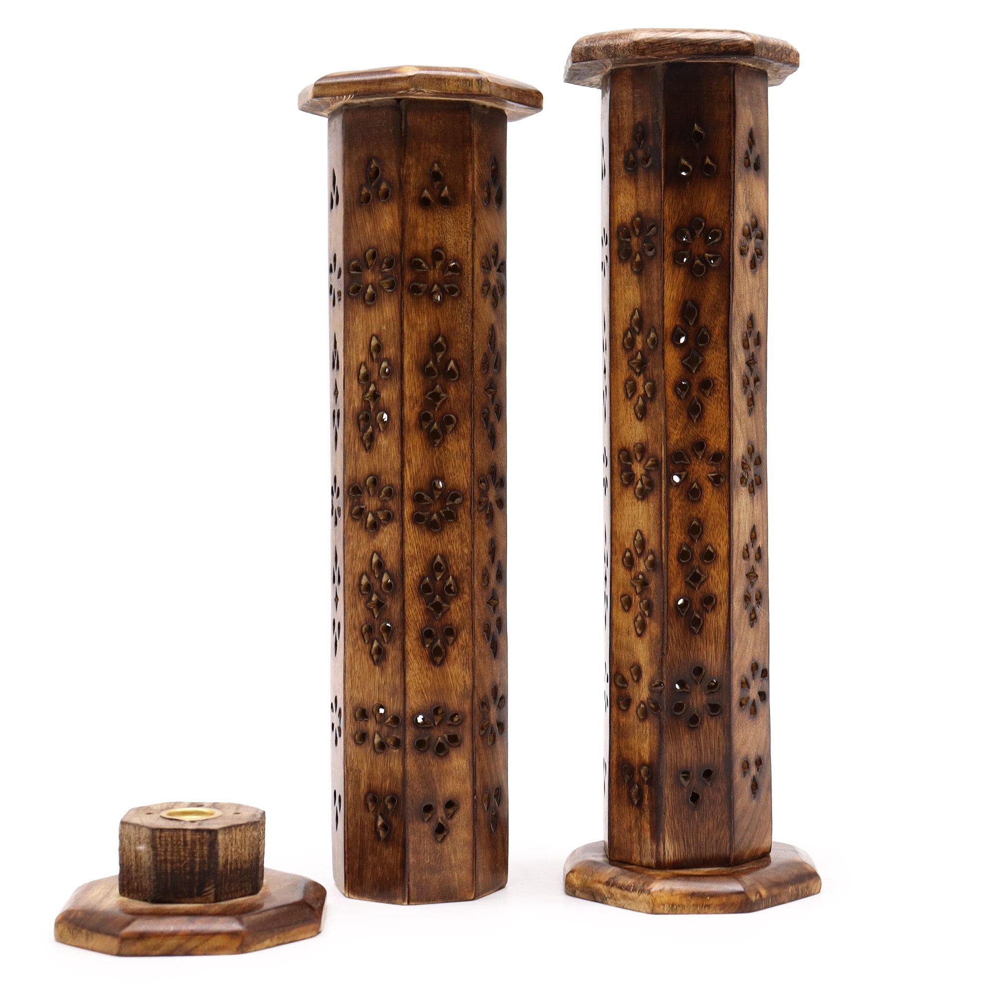 Torres y Cajas de Incienso de Madera ( 13 modelos )