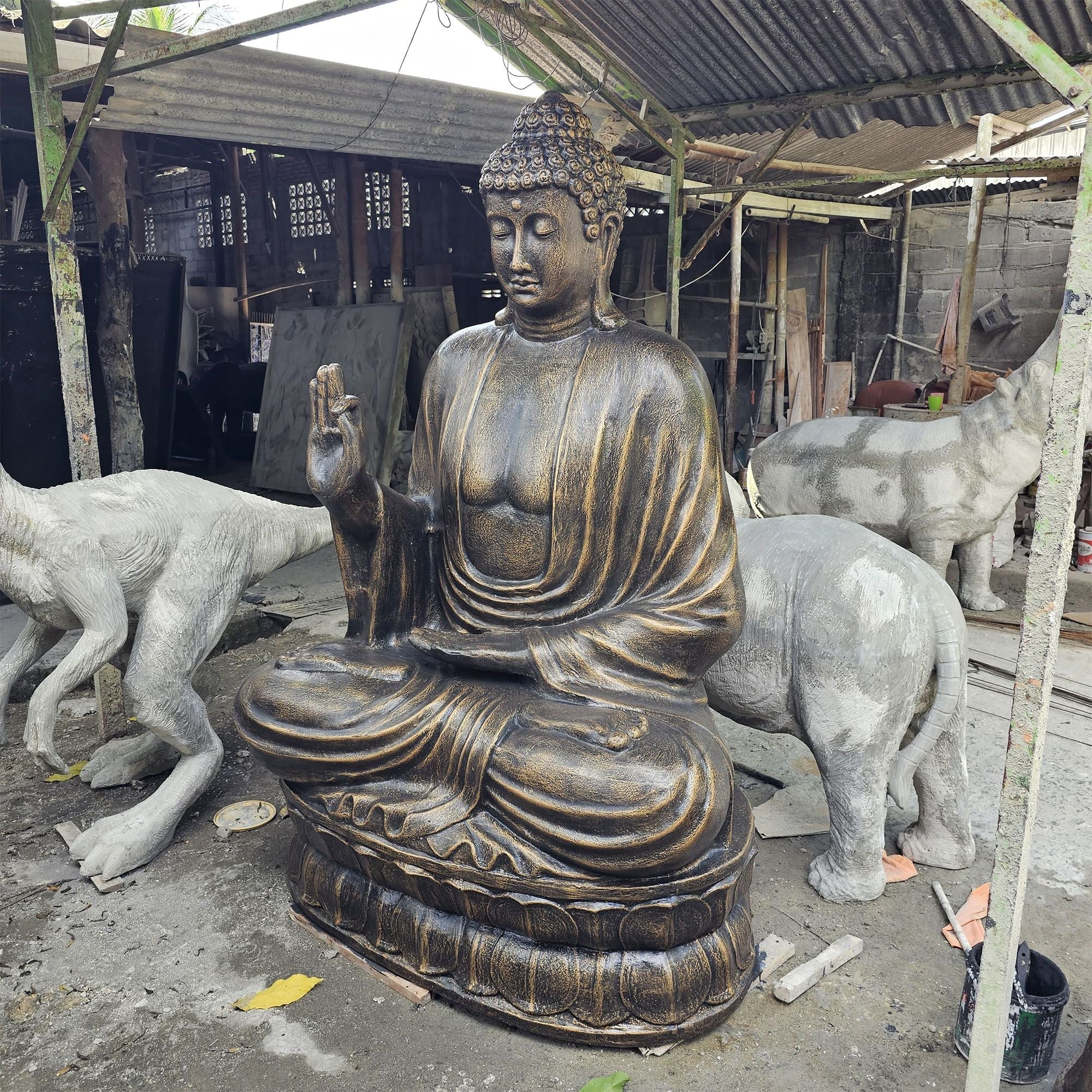 Estatuas Gigantes de Buda y Relieves Zen ( 15 modelos )