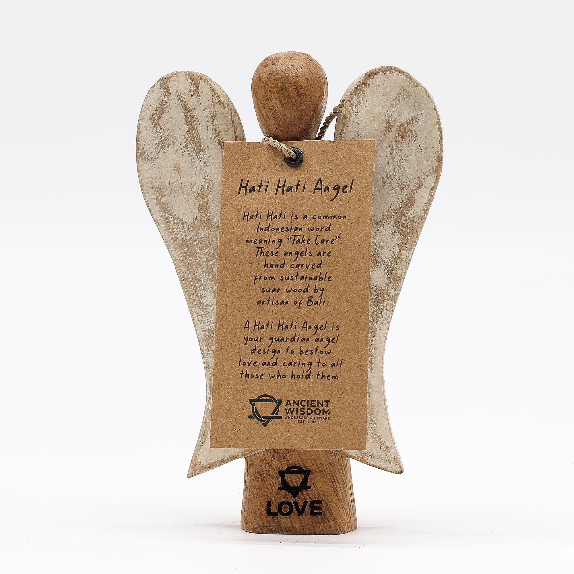 Nuevo Hati-Hati Ángel  - Amor - 15cm