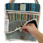 Bolsos/as, Riñoneras, Bandoleras... de Cáñamo ( 25 modelos )