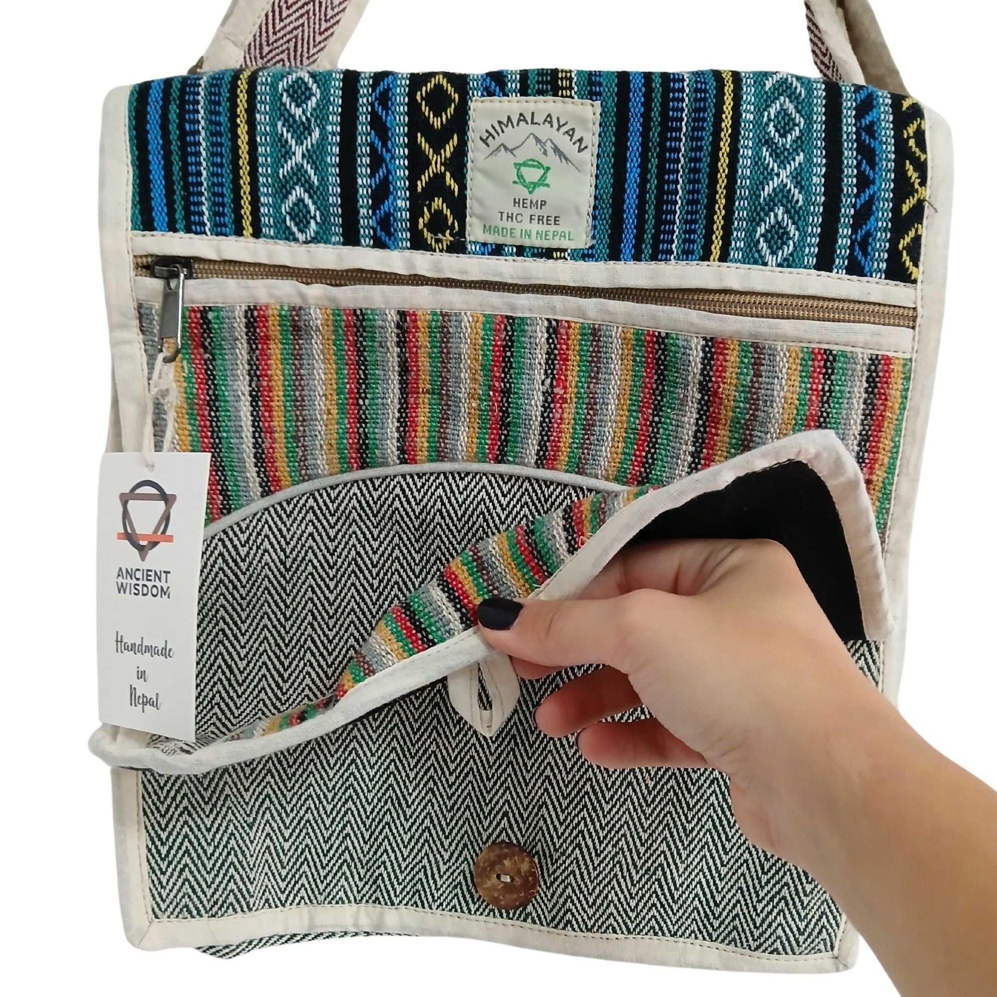 Bolsos/as, Riñoneras, Bandoleras... de Cáñamo ( 25 modelos )