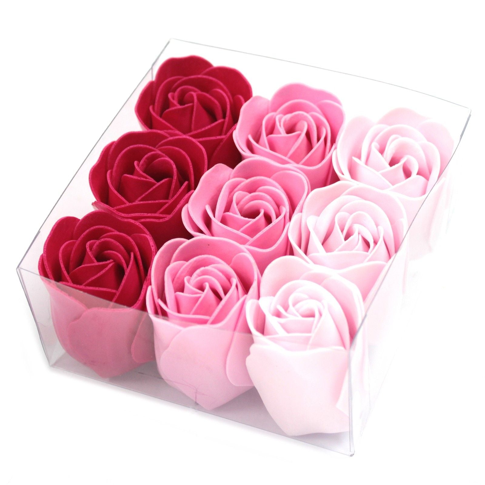 Set de 9 flores de Jabón ( 6 modelos )