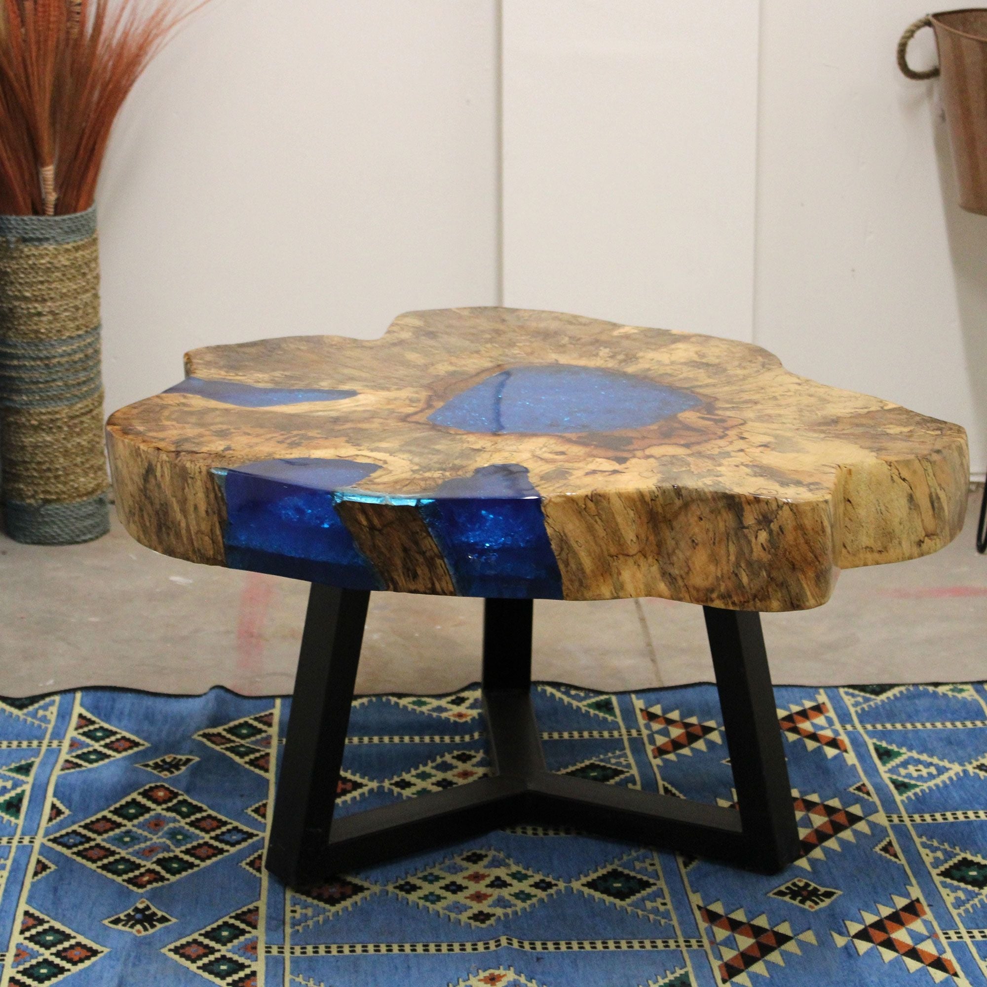 Mesa de Café de Tamarindo y resina