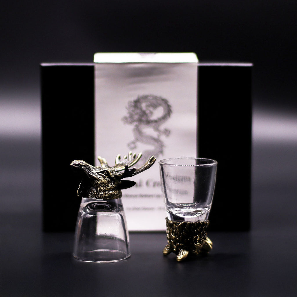Set de Regalo Vasos de Chupito y Whisky · Criaturas Místicas ( 6 modelos )
