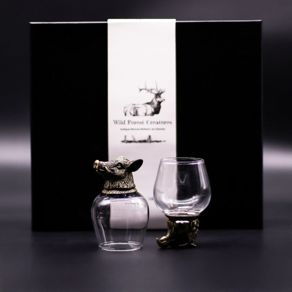 Set de Regalo Vasos de Chupito y Whisky · Criaturas Místicas ( 6 modelos )