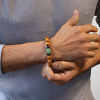 Pulsera de Cedro y Piedras- Chakras ( 8 modelos )