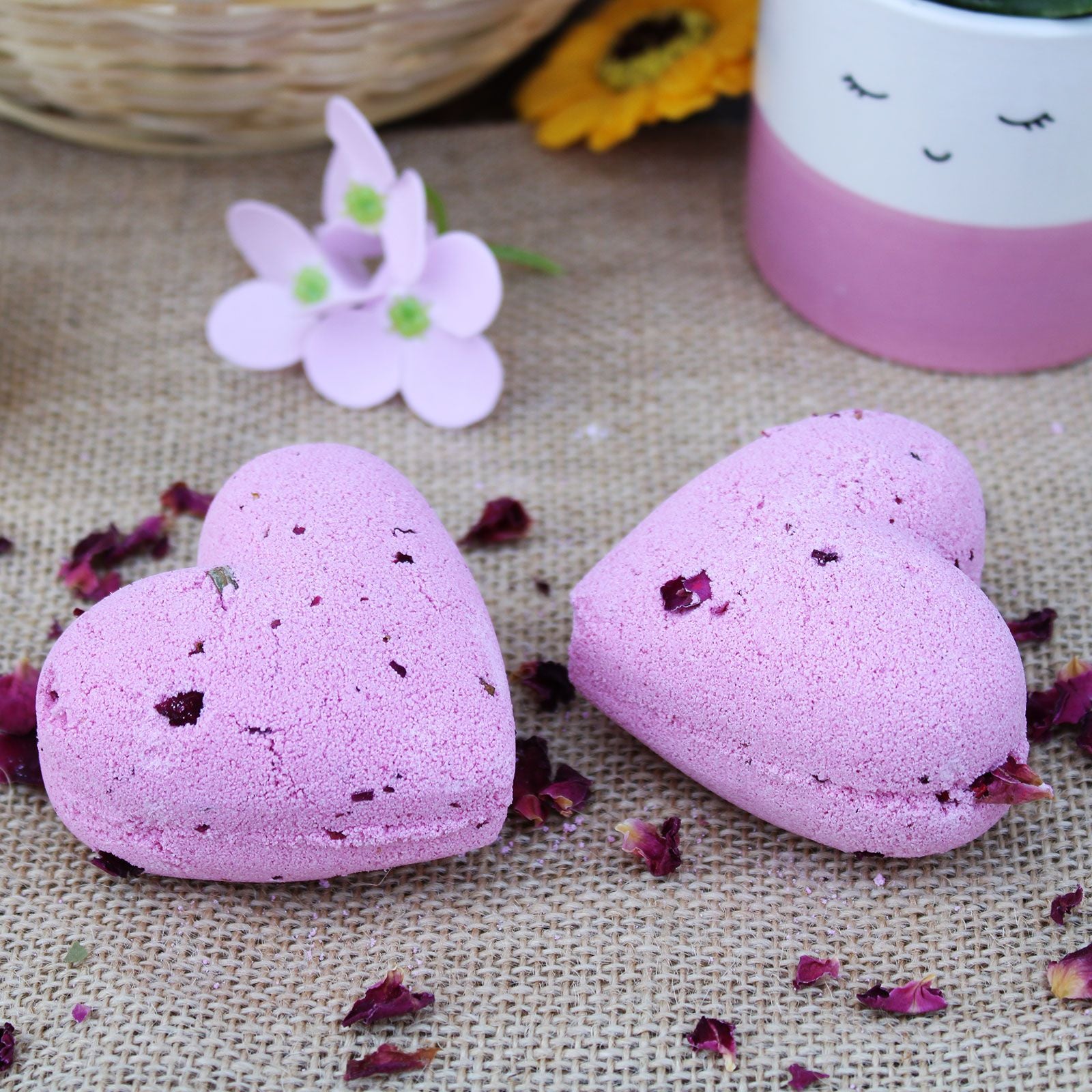 Bombas de Baño Corazón 70g - Ylang & Rose